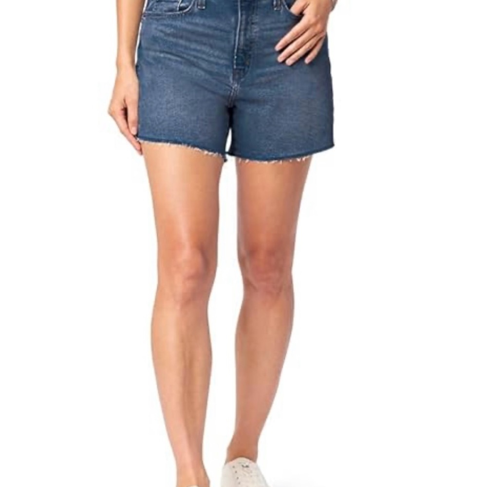Signature Levi Heritage High Rise Women's Shorts Classic Americana - Picture 3 of 3